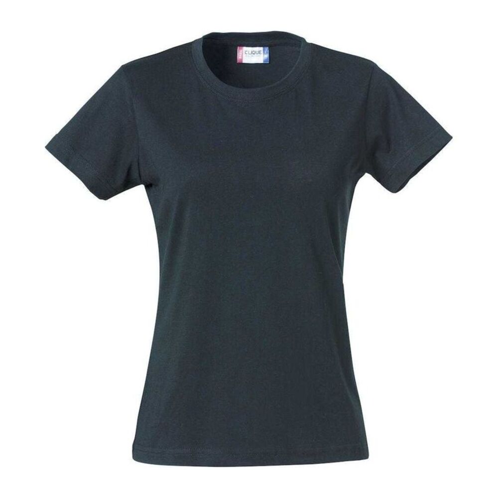 Clique Womens/Ladies Plain T-Shirt / Dark Navy